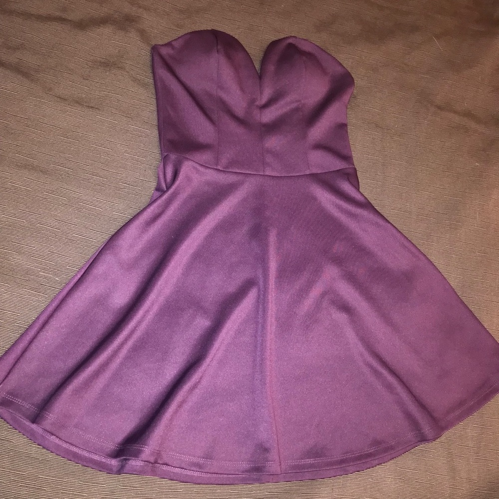 Purple night out dress